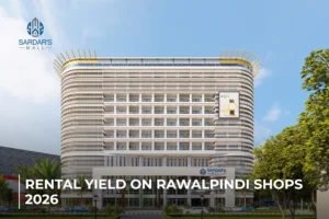 Rental Yield on Rawalpindi Shops 2026 | Sardar's Mall ROI Guide